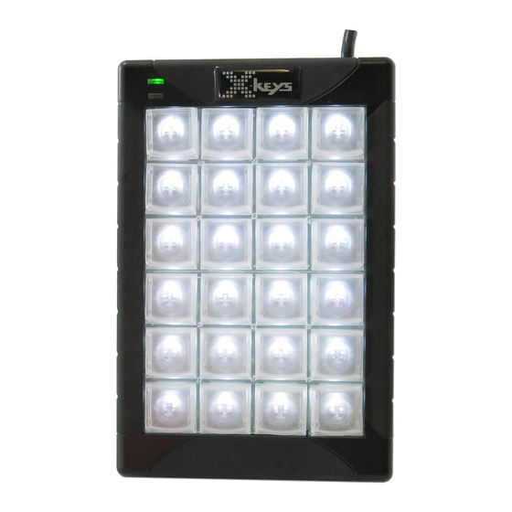 X-keys XK-24 Product Manual