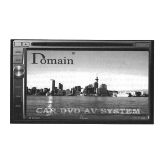 Domain DM-DV4768NVI Instruction Manual