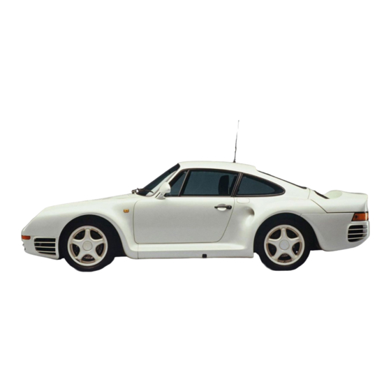 Porsche 959 Manuals