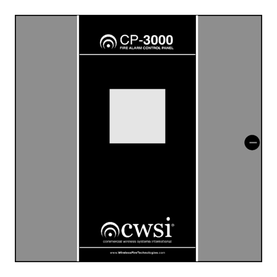CWSI CP-3000 Operating And Installation Instruction Manual