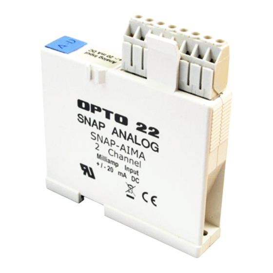 OPTO 22 SNAP Integration Manual