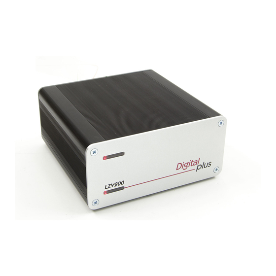 Lenz Digital Plus LZV200 Operating Manual