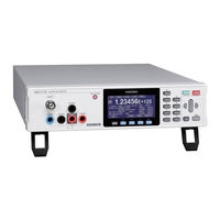 Hioki Super megohm SM7110 Instruction Manual