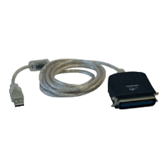 Tripp Lite USB Parallel Printer Adapter Cable UP-6C Specifications