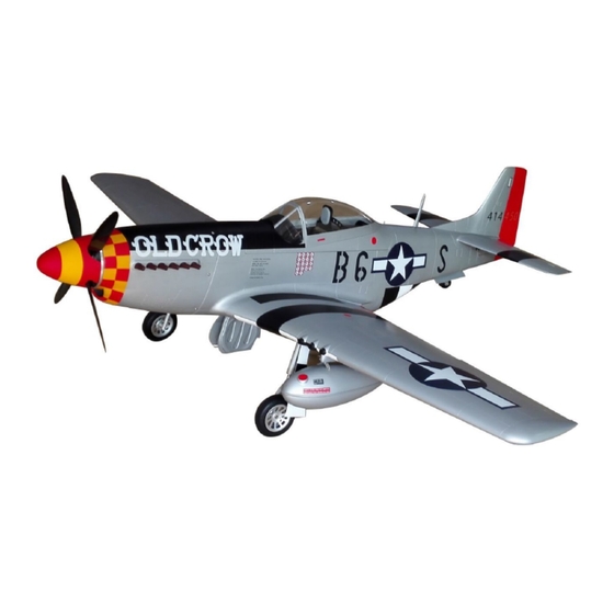 Top RC Model P-51D Mustang 89 Instruction Manual