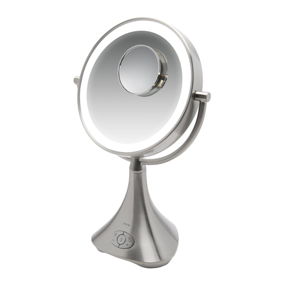 iHome Beauty LUX PRO iCVBT80 Quick Start Manual