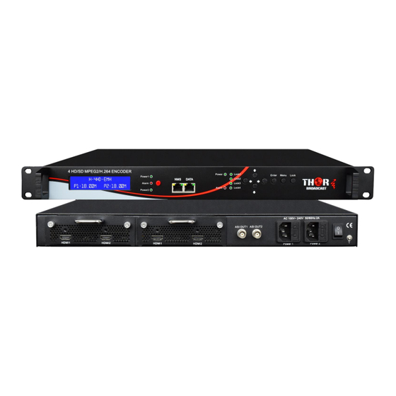 Thor Broadcast H-4HD-EMH Manual
