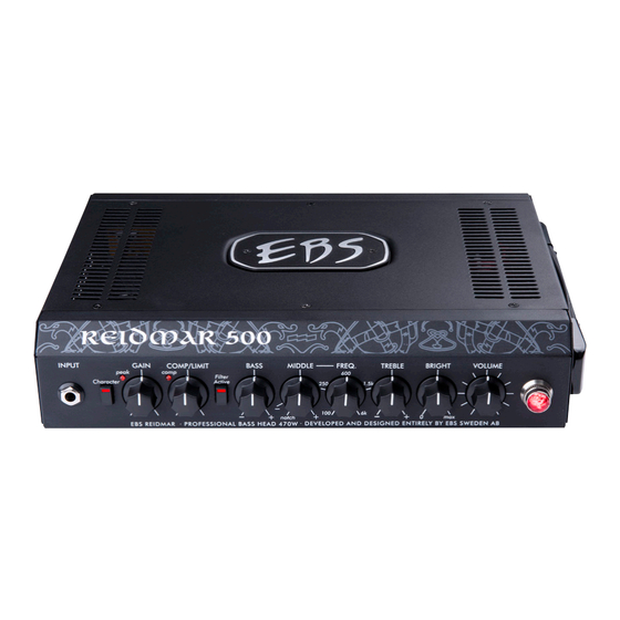 EBS REIDMAR 500 User Manual