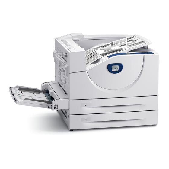 Xerox 5500DN - Phaser B/W Laser Printer Instruction Sheet