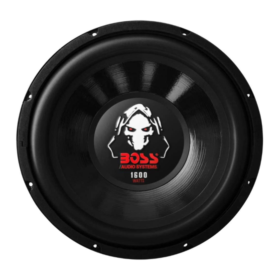 Boss Audio Systems Phantom P126DVC User Manual