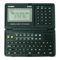 Casio SF-5300B Owner's Manual