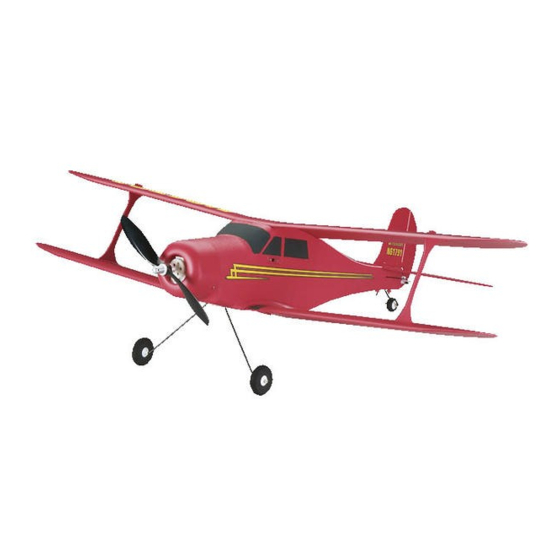 Flyzone beechcraft staggerwing Instruction Manual