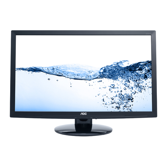 AOC E2795VH Service
