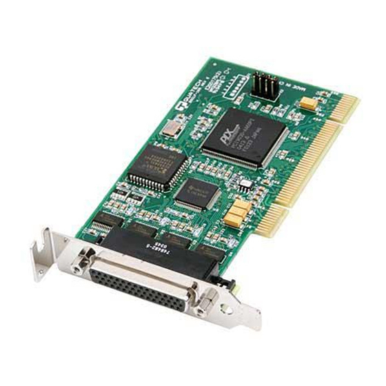 Quatech Asynchronous Communications Adapter QSCLP-100 User Manual