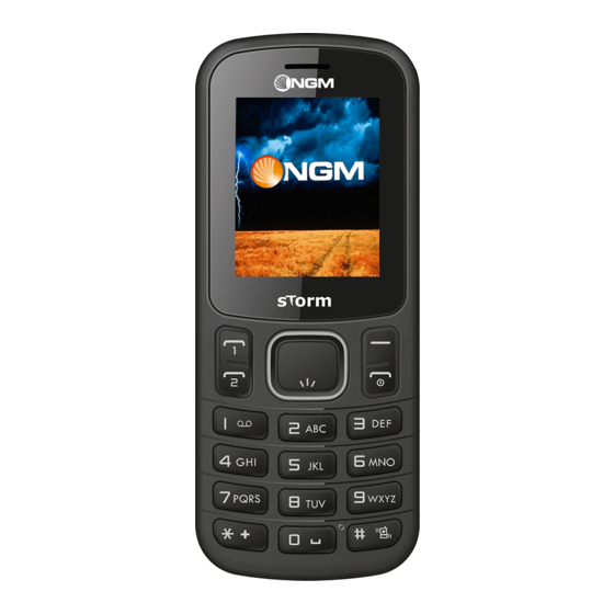 NGM STORM Mobile Phone Battery Manuals