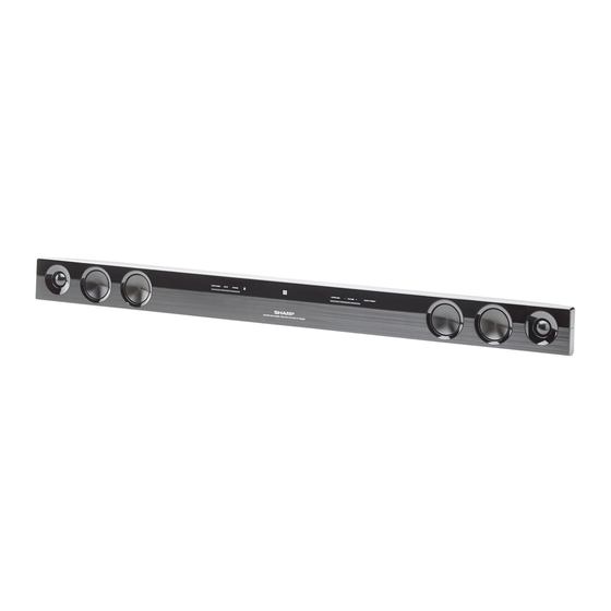 Sharp HT-SB20 Operation Manual