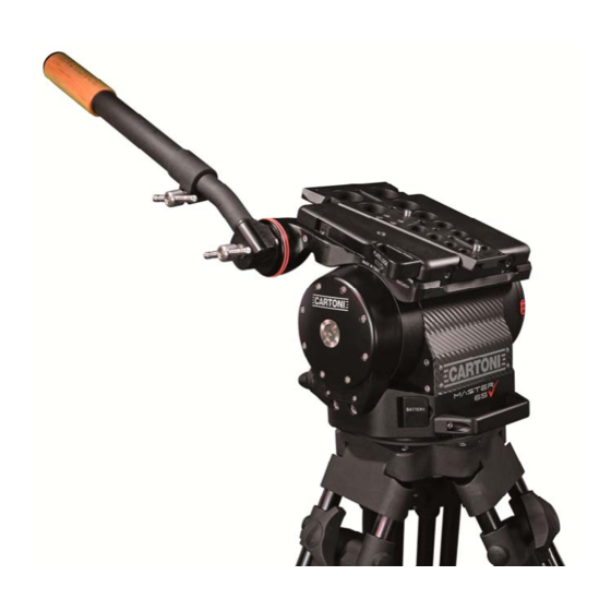 Cartoni MASTER 65 FLUID HEAD User Manual