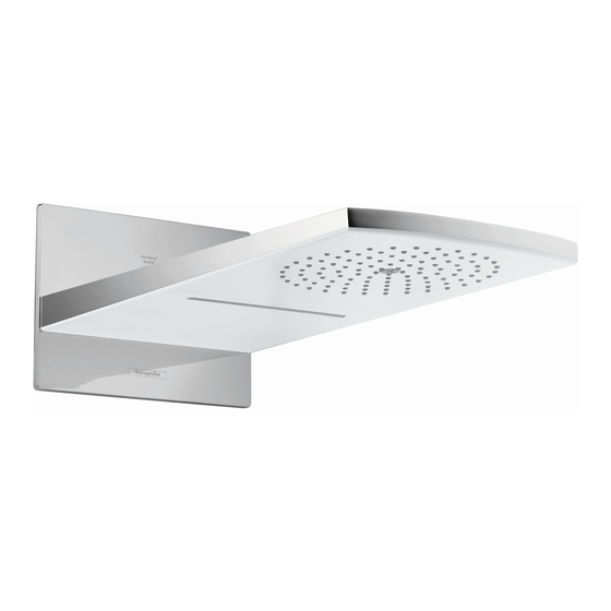 Hans Grohe Raindance Rainfall 28433 Series Instructions For Use/Assembly Instructions