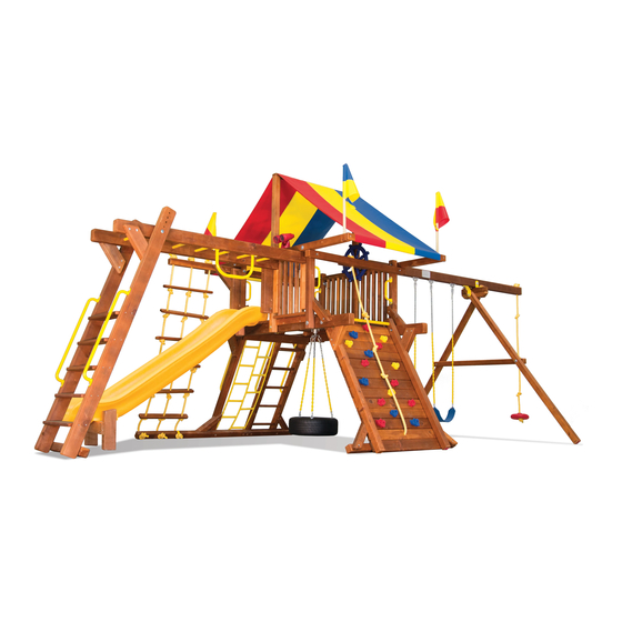 Rainbow Play Systems Carnival Castle Assembly Instructions Manual