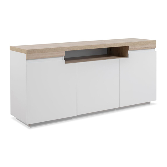 Mocka Sadie Buffet Three Door Assembly Instructions Manual