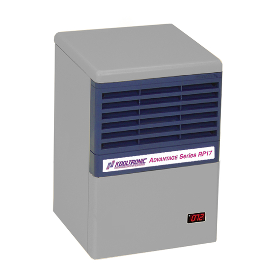Kooltronic Advantage RP17 Series Operator's Manual