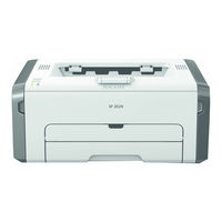 Ricoh SP 201Nw Operating Instructions Manual