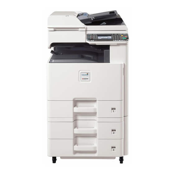 Kyocera FS-C8525MFP Quick Installation Manual