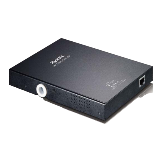 ZyXEL Communications MC1000-SFP-FP Datasheet
