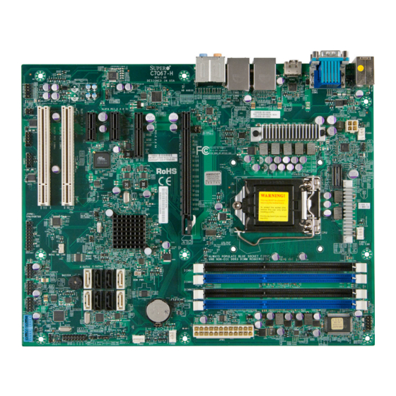 Supero C7Q67-H User Manual