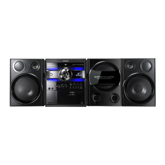 Samsung MAX-DG54 User Manual