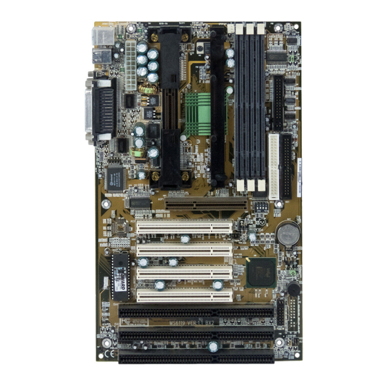 MSI MS-6119 ATX BX2 Specifications & User's Manual