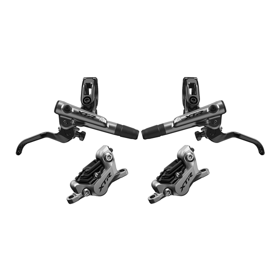 Shimano XTR Service Instructions Manual