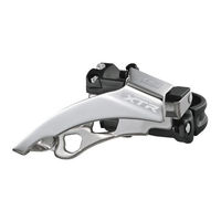 Shimano deore XT Service Instructions Manual