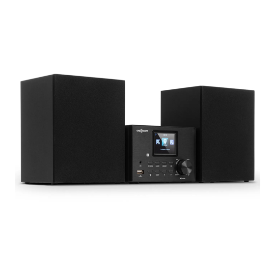 oneConcept Streamo 10033704 Manual