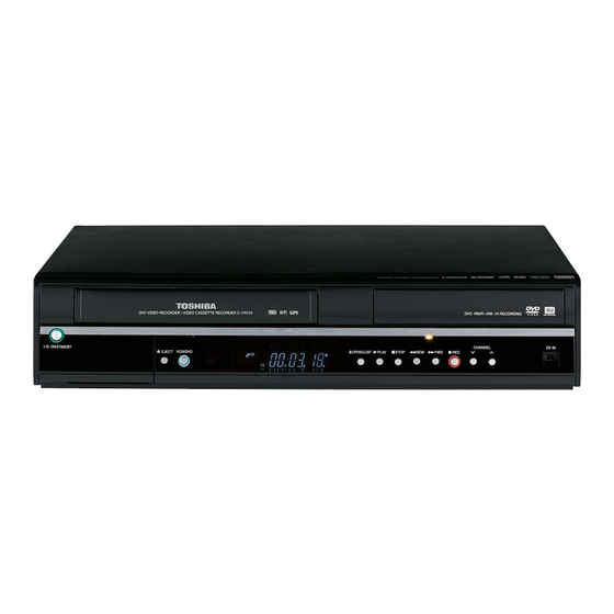 Toshiba D-VR650 Specifications