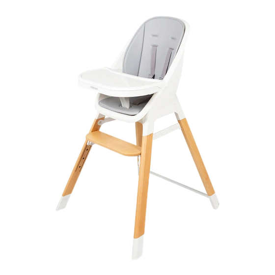 Childcare Qube High Chair 044290 User Manual