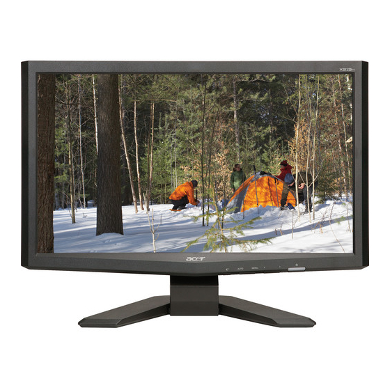 Acer X213W Service Manual
