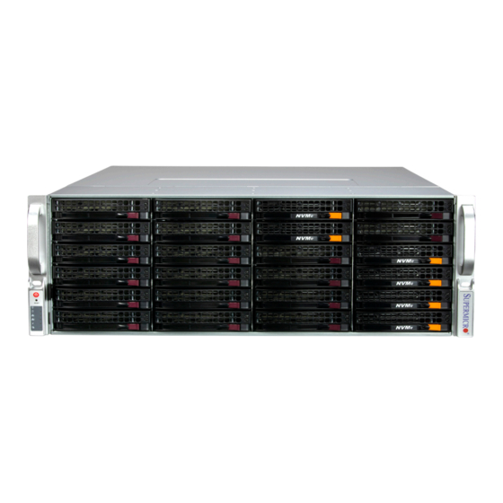 Supermicro Storage SuperServer SSG-641E-E1CR36H User Manual