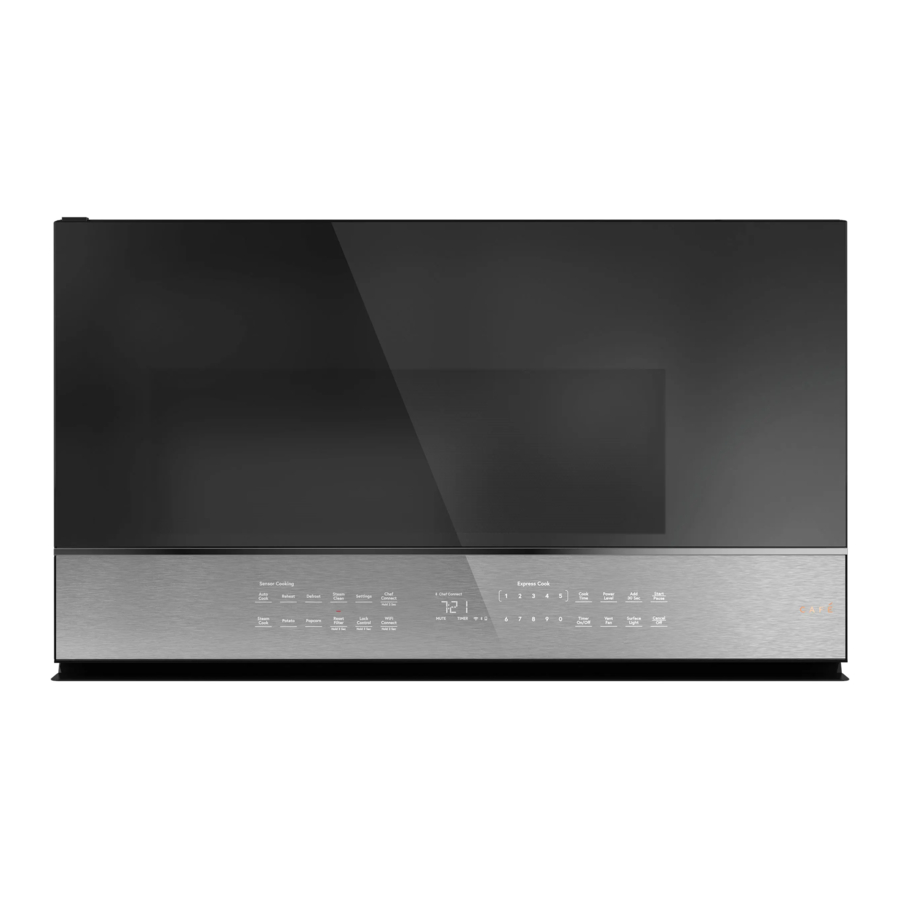 CAFE CVM721M2NS5 - Smart Microwave Oven Manual
