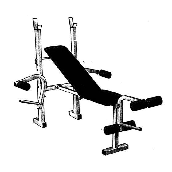 ICON Health & Fitness Weider 138 User Manual