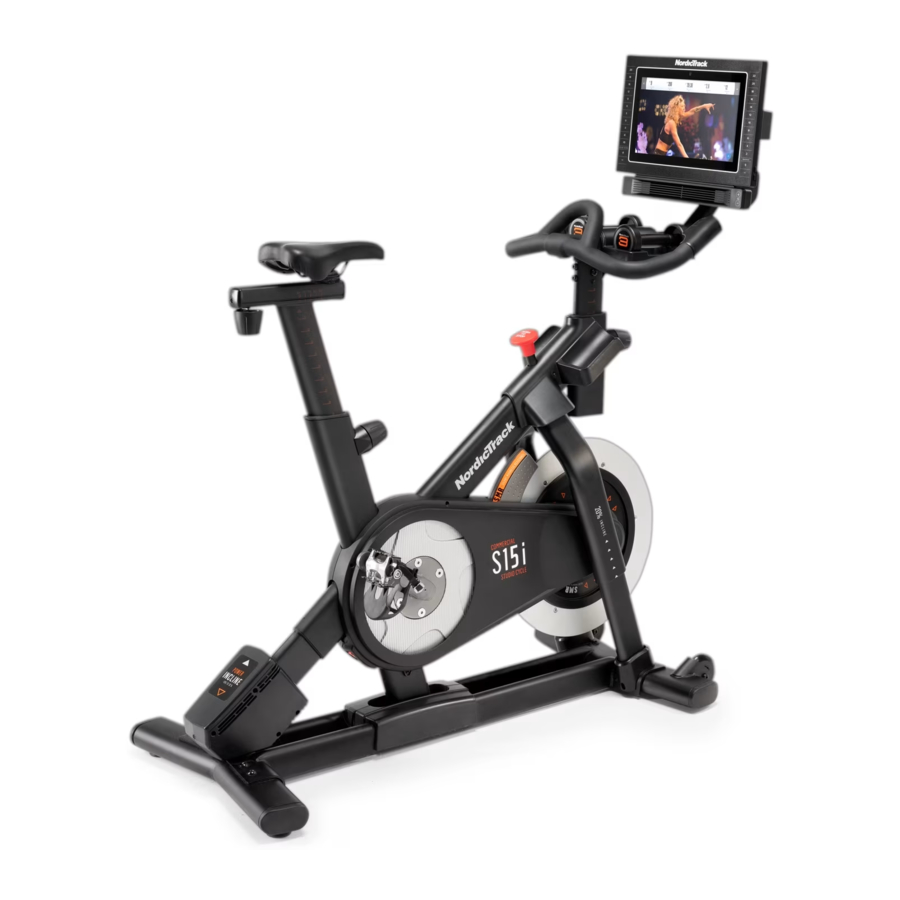 NordicTrack COMMERCIAL S15i STUDIO CYCLE - Exercise Bike Manual