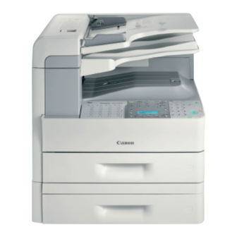 Canon FAX JX500 Manual