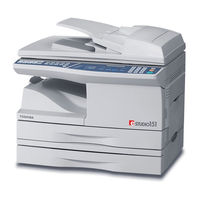 Toshiba e-studio 151D Service Manual