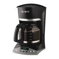 Mr. Coffee SK13 User Manual