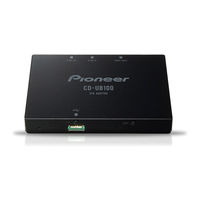 Pioneer CD-UB100 Owner's Manual