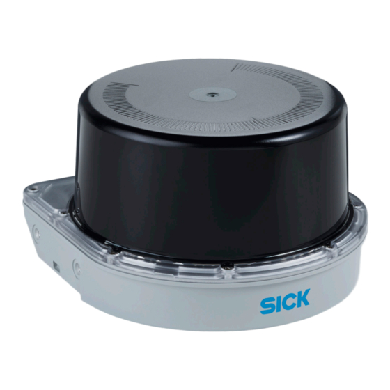 SICK LMS1104C-111031S01 Quick Start Manual