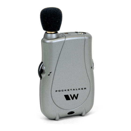 Williams Sound PKT D1 User Manual