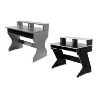 thomann Thon Studio Podcast Desk WH Assembly Instructions Manual