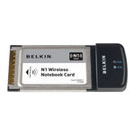Belkin N1 User Manual