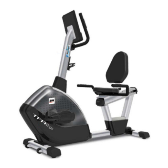 BH FITNESS TFR Ergo TFT H650TFTVE Instructions For Assembly And Use
